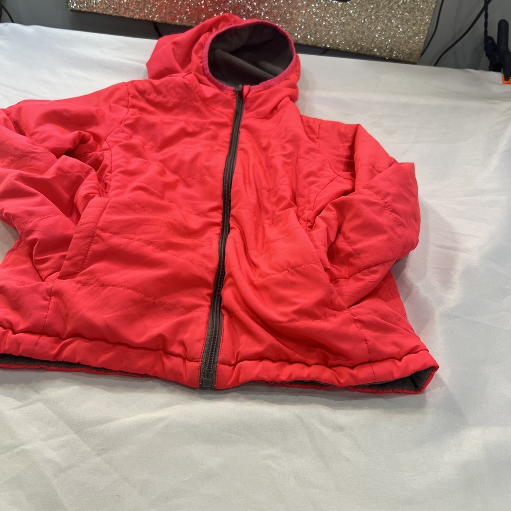 Athletech Girls Lightweight Barbie Pink Jacket‎ M 7/8hanging